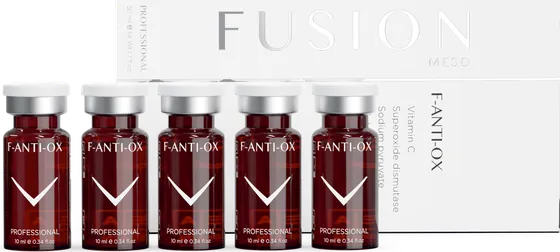 Fusion Meso F-ANTI-OX Antioksidan Kokteyli kutu ve flakonlar