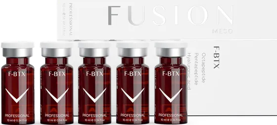 Fusion Meso F-BTX Kırışıklık Kokteyli kutu ve flakonlar