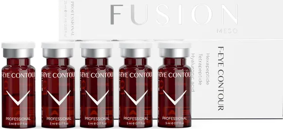 Fusion Meso F-EYE CONTOUR Göz Çevresi Kokteyli kutu ve flakonlar