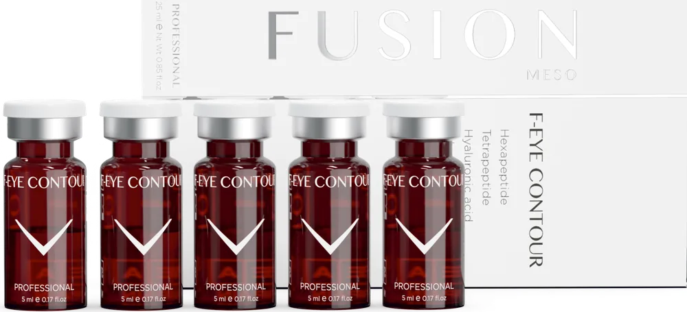Fusion Meso F-EYE CONTOUR – Göz Çevresi Kokteyli, 5 x 5 ml kutu
