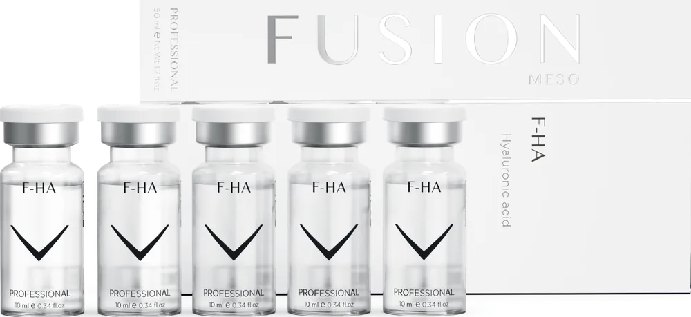 Fusion Meso F-HA – Saf Hyaluronik Asit, 5 x 10 ml kutu