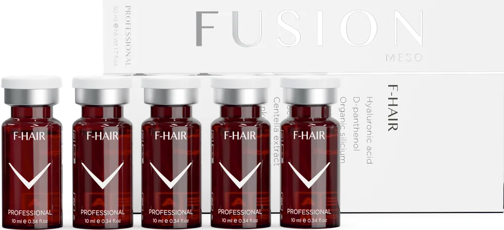 Fusion Meso F-HAIR – Saç Kokteyli, 5 x 10 ml kutu