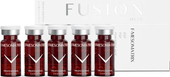 Fusion Meso F-MESOMATRIX Skar ve Çatlak Kokteyli kutu ve flakonlar