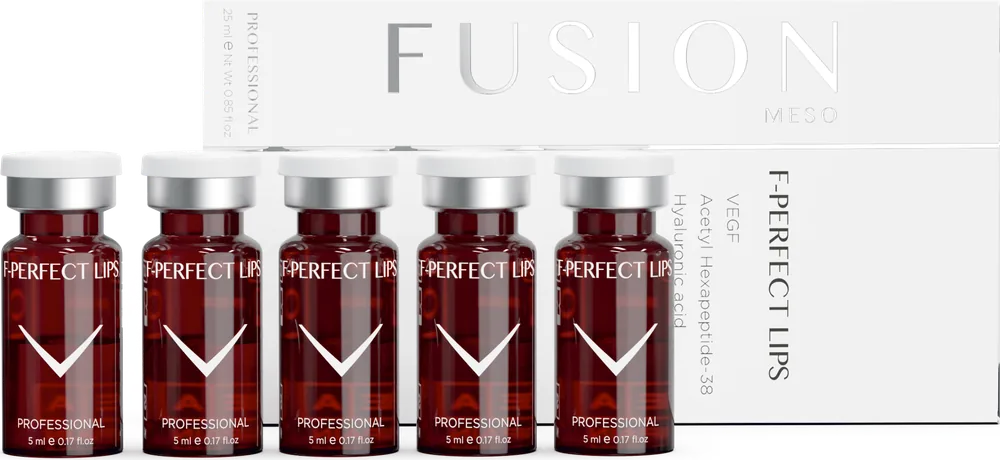 Fusion Meso F-PERFECT LIPS – Dudak Anti-Aging Kokteyli, 5 x 5 ml kutu