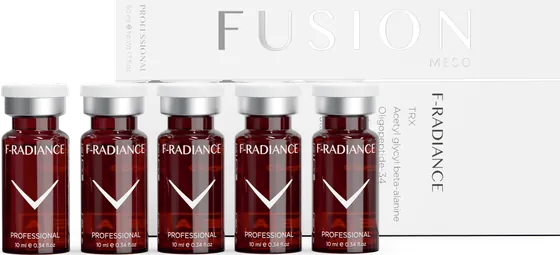 Fusion Meso F-RADIANCE Leke Kokteyli kutu ve flakonlar